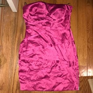 2B Bebe Hot Pink Hot Dress